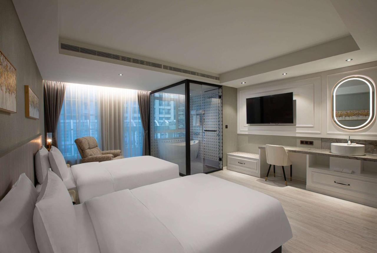 Tryp By Wyndham New Taipei Linkou 新北林口爵怡溫德姆酒店機場捷運mrta9林口站 Luaran gambar